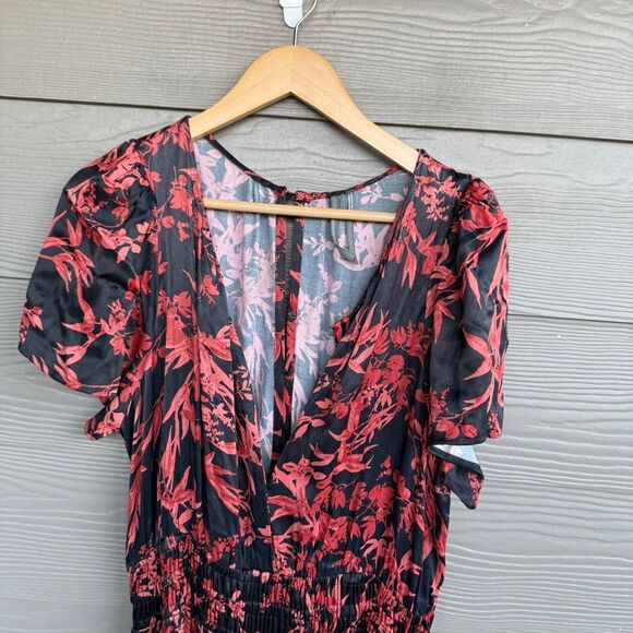 Anthropologie the Somerset satin jumpsuit - Picture 3 of 8